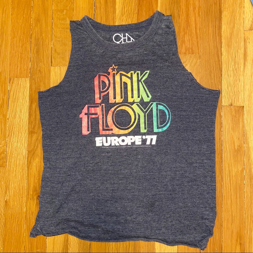 chaser pink floyd band muscle tee